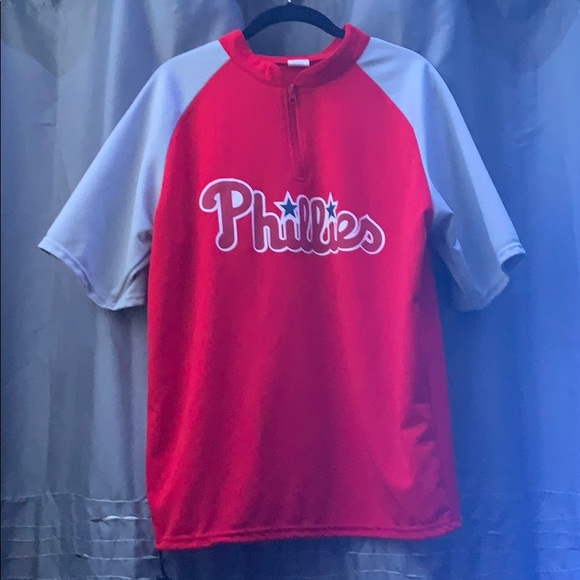 phillies short sleeve - Picture 1 of 3